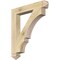 Ekena Millwork Balboa Arts & Crafts Rough Sawn Bracket, Douglas Fir, 4"W x 28"D x 32"H BKT04X28X32BOA03RDF - alternate 1